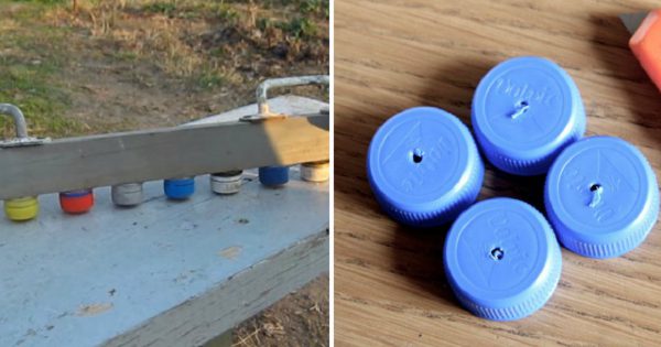 Cómo reutilizar las tapas de botellas para crear un ambiente agradable y ecológico.